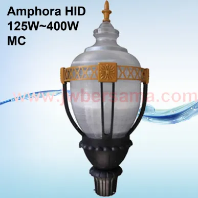 Lampu Pedestrian/ Taman HID<br> 125 Watt  400 Watt  amphora  cl 90b mc 125w mc 250w