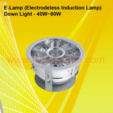 Lampu Induksi <i> Down Light </i>  40 Watt  80 Watt   cl 70 40w80w