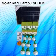 Solar Kit 9 Lampu Sehen
